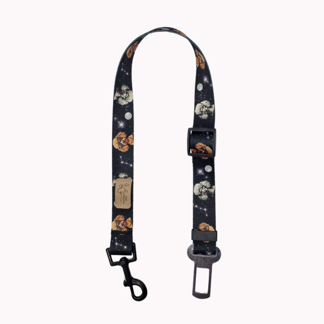 pas samochodowy cosmic poodle poondel dog.png