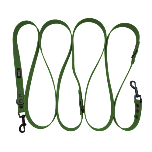 Smycz przepinana hexa oliwka czarne