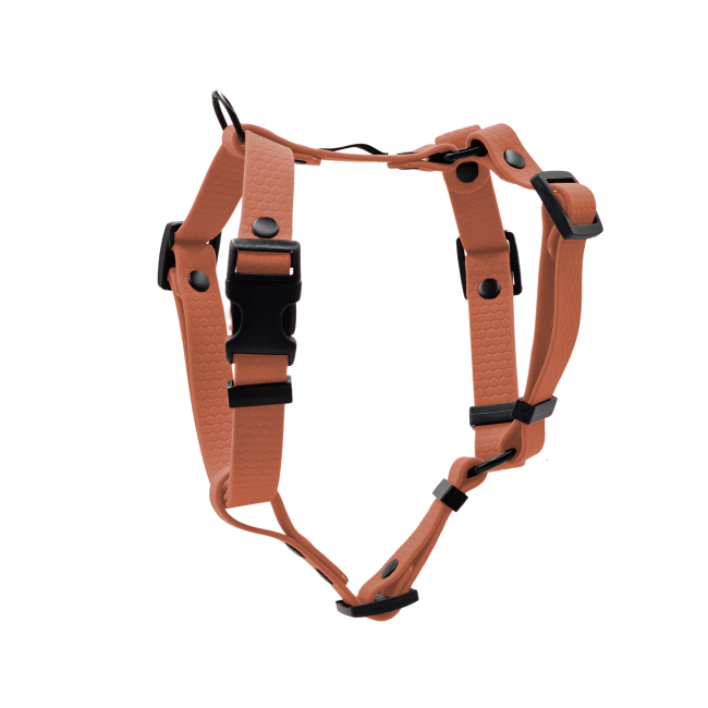 szelki hexa ceglany czarne