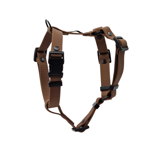 szelki hexa brąz czarny