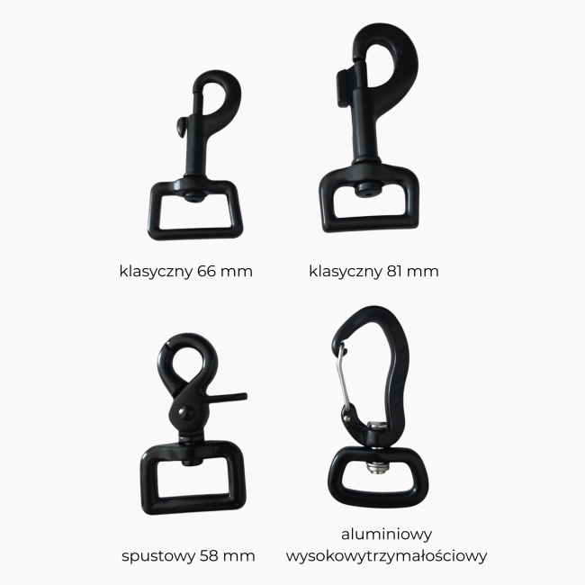 rodzaje karabińczyków poondel dog.png