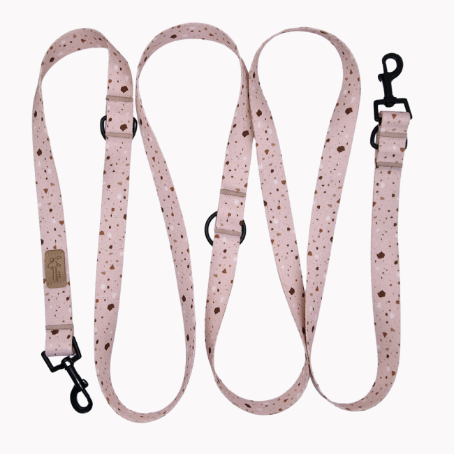 smycz przepinana dogstriko beige poondel dog.png